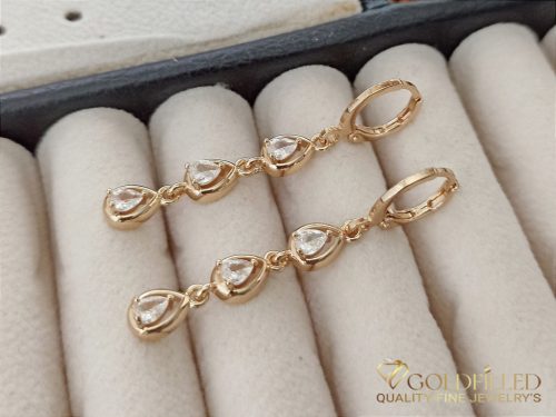 Goldfilled Антиалергични Обеци 45mm 18K цвят