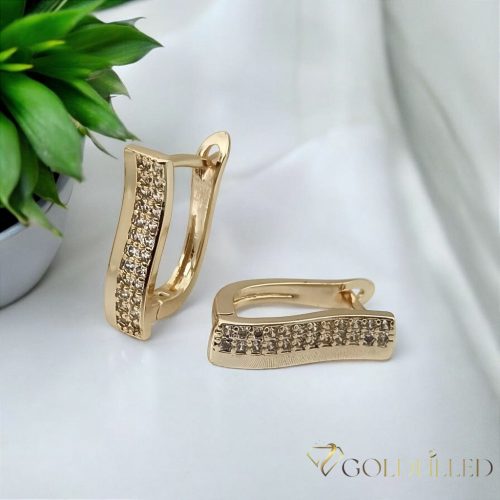 Goldfilled Антиалергенни Обеци 17mm 18K Цвят