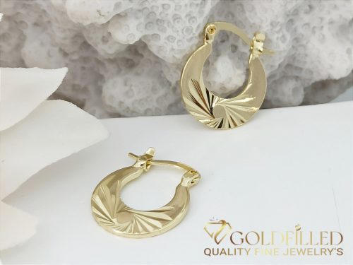 Goldfilled Антиалергични Обеци 19mm 14K