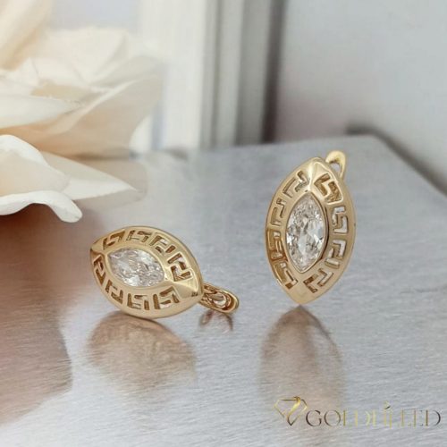 Goldfilled Антиалергенни Обеци 20mm 18K Цвят