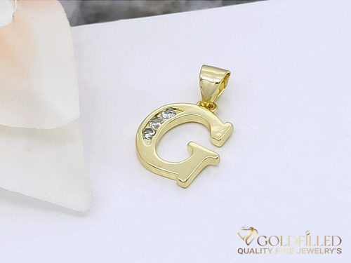 Антиалергична висулка "Goldfilled" 23 мм, цвят 14K