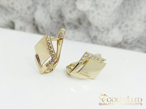 Goldfilled Антиалергенни Обеци 17mm 14K Цвят