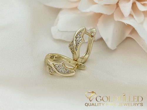 Goldfilled Антиалергенни Обеци 17mm 14K Цвят